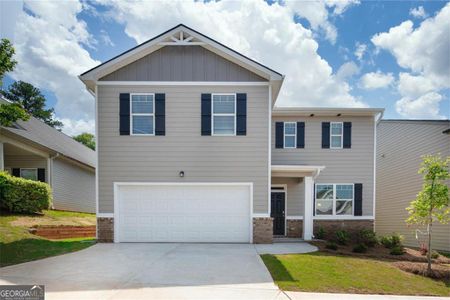 New construction Single-Family house 543 Great Salt Ln, Hoschton, GA 30548 plan Galen - image