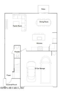 New construction Single-Family house 6178 Rein Ave, Jacksonville, FL 32219 plan Columbus - image