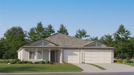 New construction Single-Family house 15205 Zircon Red Drive, Wimauma, FL 33598 Phoenix- photo 0