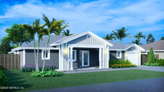 New construction Single-Family house 218 Portland St, Hawthorne, FL 32640 - image