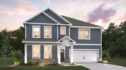 New construction Single-Family house 538 Mahogany Rd, York, SC 29745 plan Trent - image