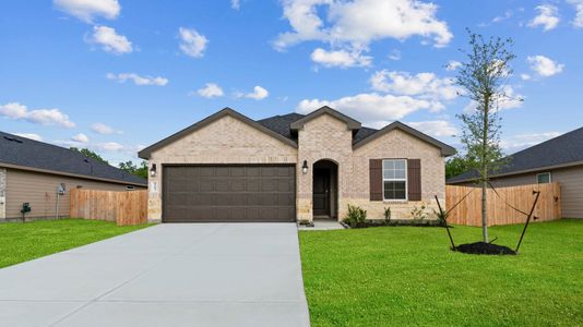 New construction Single-Family house 9018 Rose Water Trl, Iowa Colony, TX 77583 plan Harris - image