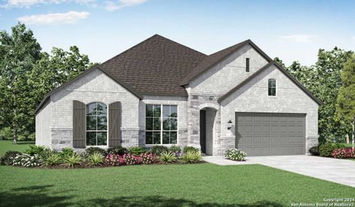 New construction Single-Family house 1114 Quemada Ranch, San Antonio, TX 78245 Canterbury Plan- photo 0