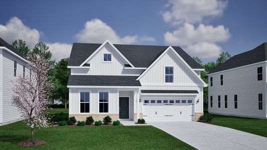 New construction Single-Family house 2056 Bull City Bnd, Durham, NC 27703 plan Davis - image