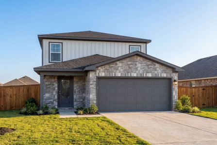 New construction Single-Family house Heartland, TX 75126 plan The San Marcos E - image