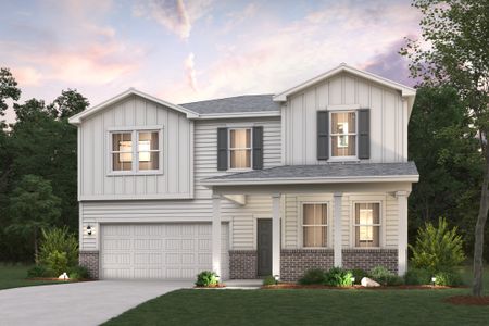 New construction Single-Family house 46 Poplar Bluff Wy, Jefferson, GA 30549 plan Travis - image