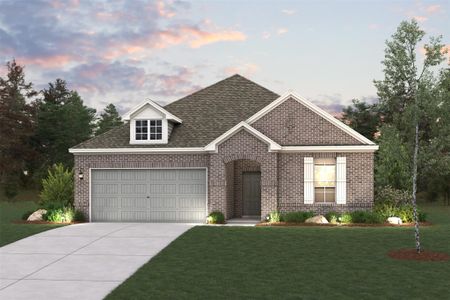 New construction Single-Family house 1117 Sunlit Cir, Brookshire, TX 77423 plan Carlsbad - image