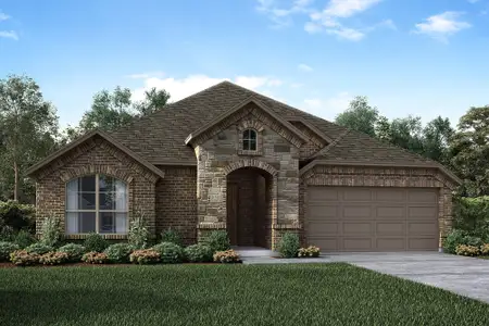 New construction Single-Family house 1868 Vista Wy, Waxahachie, TX 75165 plan Lansing - image