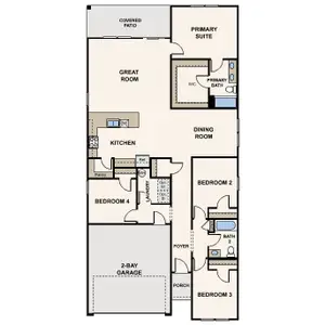 New construction Single-Family house 1940 Broken Arrow Dr, Wickenburg, AZ 85390 plan VERBENA - image