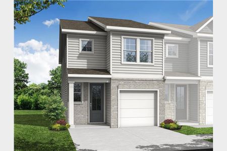 New construction Townhouse house 504 Crown Dr, Emerson, GA 30137 The Durant A- photo 0 0