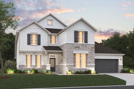 New construction Single-Family house 749 Ivory Creek Ct, Willis, TX 77378 plan Medina - Premier Collection - image