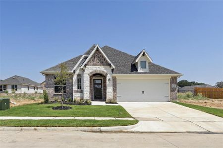 New construction Single-Family house 1640 Elle Lane, Aubrey, TX 76227 Addison II- photo 0