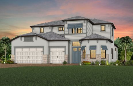 New construction Single-Family house 6400 Talon Preserve Dr, Nokomis, FL 34275 plan Layton Grande - image