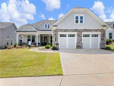 New construction Single-Family house 55 Ozark Wy, Hoschton, GA 30548 - image