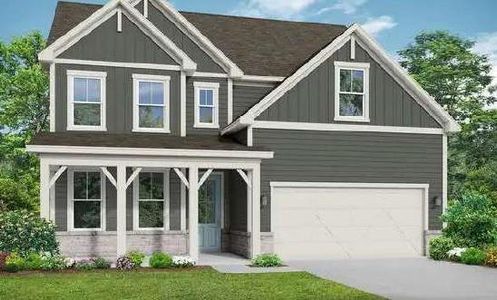 New construction Single-Family house 75 Spruce Holw, Winder, GA 30680 plan The Hickory B - image