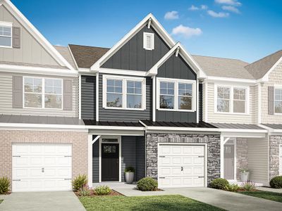 New construction Single-Family house 454 Blythe Townhome Ln, Waxhaw, NC 28173 plan Ashland - image