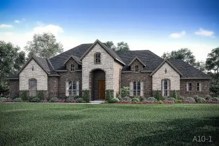 New construction Single-Family house Midlothian, TX 76065 plan Valencia - image