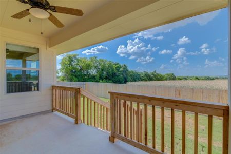 New construction Single-Family house 128 Broken Oak Drive, Liberty Hill, TX 78642 Coral- photo 36 36