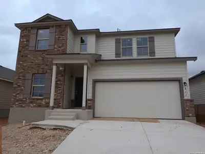 New construction Single-Family house 5011 Agave Blue Ln, San Antonio, TX 78222 plan Harrison - image