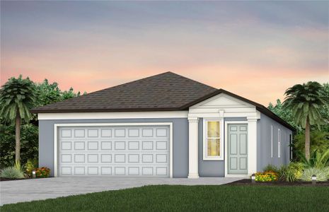 New construction Single-Family house 9931 Trellis Vine Wy, Parrish, FL 34219 plan Harvey - image