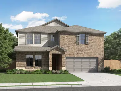 New construction Single-Family house 11337 Feather Vale, San Antonio, TX 78254 plan The Beckley (C459) - image