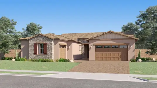 New construction Single-Family house 8025 W Rowel Rd, Peoria, AZ 85383 plan Evolution Plan 5582 - image