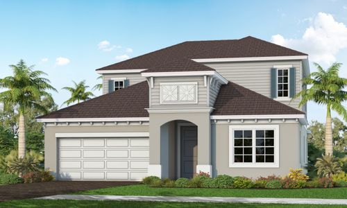 New construction Single-Family house 2618 Paradise Plum Dr, Sarasota, FL 34240 plan Oleander - image