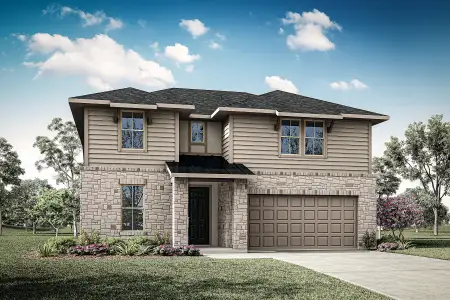 New construction Single-Family house 7616 Autumn Hill Dr, Krum, TX 76249 plan Emery - image