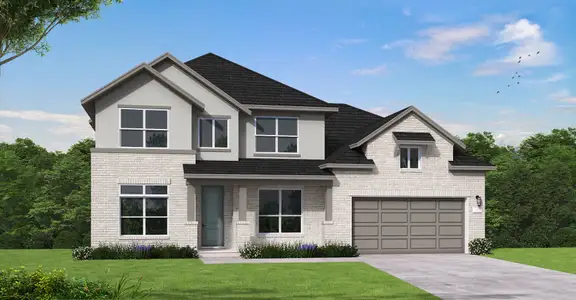New construction Single-Family house 17305 Joy Kay Cotton St, Pflugerville, TX 78660 plan Wichita II - image
