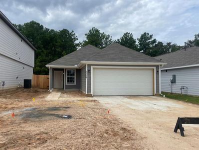 New construction Single-Family house 13795 Blue Catfish Drive, Conroe, TX 77384 The Sweetwater- photo 0