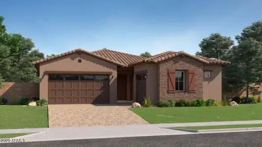 New construction Single-Family house 9929 S Dutchman Dr, Apache Junction, AZ 85120 plan Trillium Plan 4585 - image