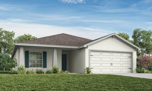 New construction Single-Family house 755 Bentley North Loop, Auburndale, FL 33823 Parker- photo 0