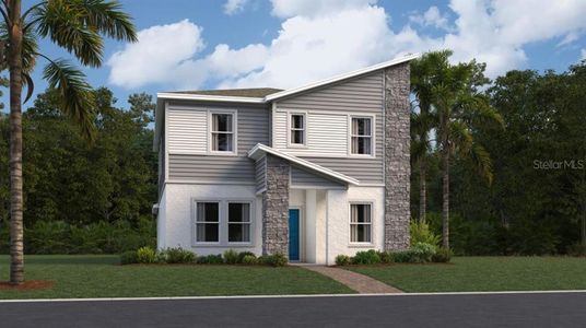 New construction Single-Family house 3136 Country Side Drive, Apopka, FL 32712 Glenwood- photo 0