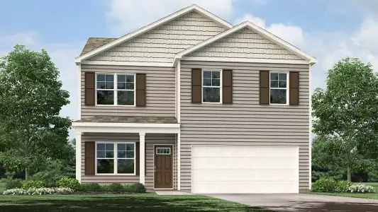 New construction Single-Family house 6120 Sycamore Stream Rd, Dandridge, TN 37725 plan Belhaven - image