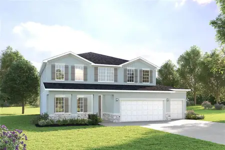 New construction Single-Family house 5959 Mangrove Creek Rd, Wimauma, FL 33598 plan Lynn Haven - image