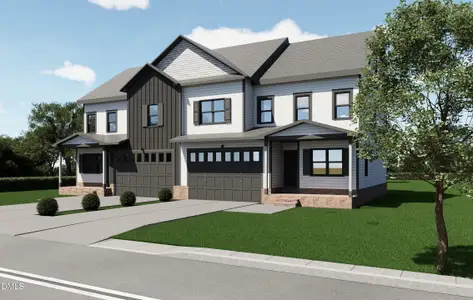 New construction Townhouse house 3112 Luther Rd, Durham, NC 27712 - image
