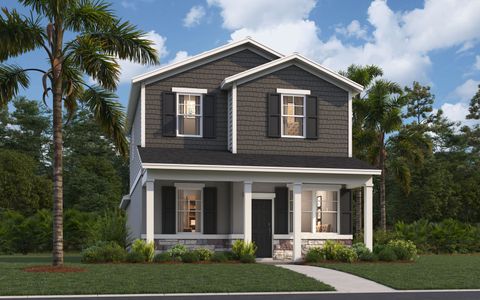 New construction Single-Family house 1719 Columbus Path, St. Cloud, FL 34771 plan Logan - image