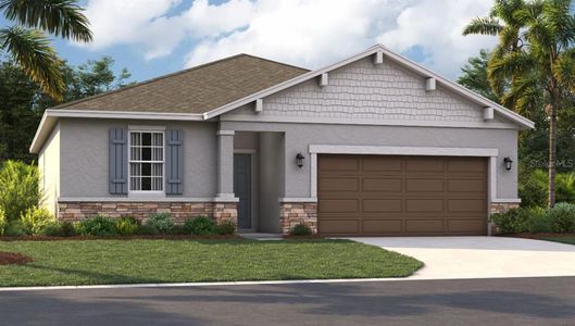 New construction Single-Family house 376 Brookshire Ave, Titusville, FL 32796 The Portland- photo 0