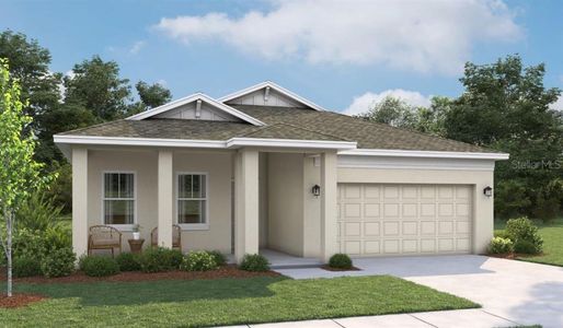 New construction Single-Family house 5724 Haystack Dr, St. Cloud, FL 34771 plan Badland - image