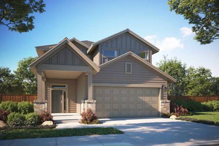 New construction Single-Family house 11428 Crazy Alice Run, Austin, TX 78653 plan Tenor - image