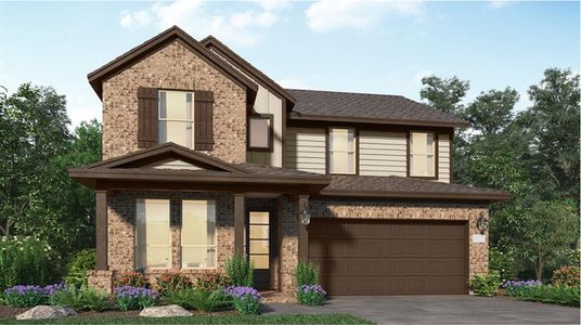 New construction Single-Family house 13805 Windward Mist Drive, Texas City, TX 77568 Pelham- photo 0