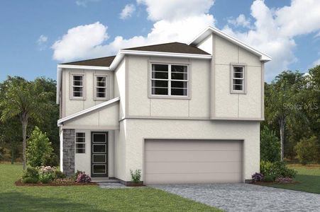 New construction Single-Family house 31338 Pendleton Landing Circle, Wesley Chapel, FL 33545 Lakeshore- photo 0