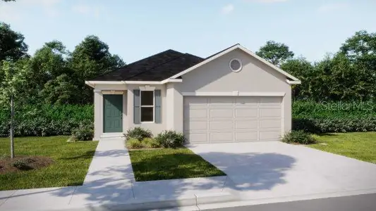 New construction Single-Family house 3900 Bluethread Wy, Poinciana, FL 34759 plan Victoria - image