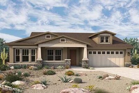 New construction Single-Family house 32496 N 135Th Dr, Peoria, AZ 85383 The Crosscut- photo 0