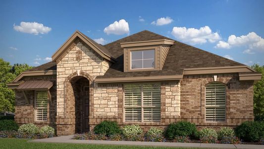 New construction Single-Family house 352 Pasture Dr, Midlothian, TX 76065 plan Concept 2129 - image