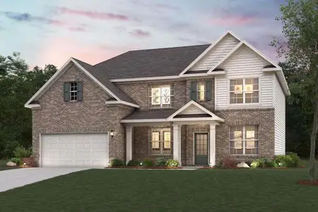 New construction Single-Family house 7215 Waggamon Wy, Dawsonville, GA 30534 plan Birch - image