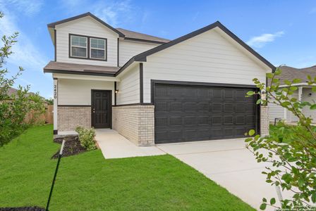 New construction Single-Family house 2420 Dino Drive, Seguin, TX 78155 Brenham- photo 0