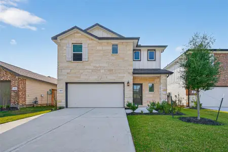 New construction Single-Family house 16632 Sterling Cliff St, Conroe, TX 77302 - image