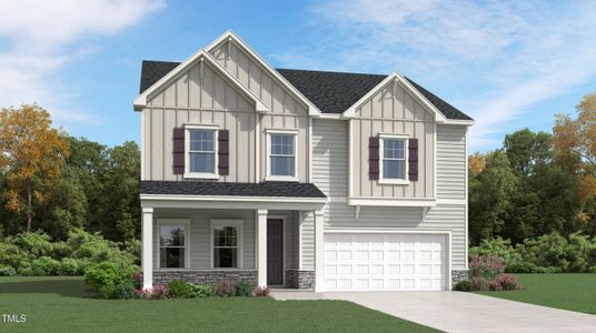 New construction Single-Family house 1009 Chestnut Foal Ct, Durham, NC 27703 Tryon III- photo 0 0