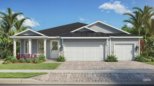 New construction Single-Family house 759 Junonia Blvd, New Smyrna Beach, FL 32168 plan Oleander - image